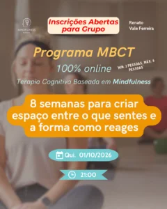 Programa mindfulness de 8 semanas MBCT